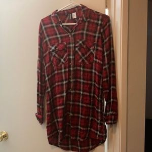 Never worn plaid shirt H&M